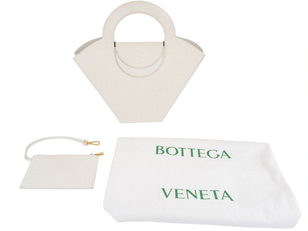 Bottega Veneta/ボッテガ・ヴェネタ　ホワイト　レザーバングル 楽天市場】BOTTEGA VENETA ボッテガヴェネタ ポーチ ダブル