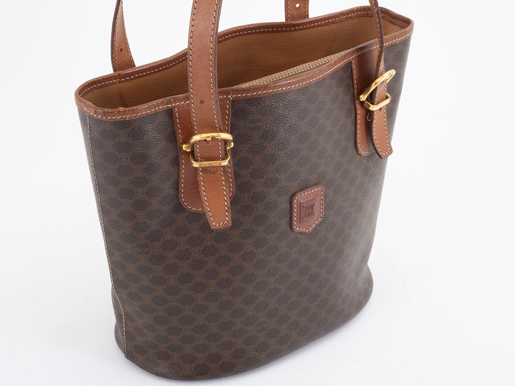 最終値下げ CELINE ヴィンテージ　マカダム　正規品　トートバッグ CELINE セリーヌ マカダム トートバッグ