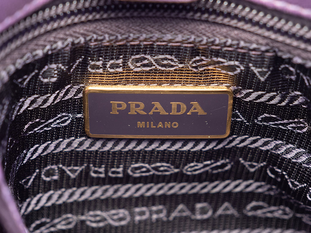 PRADA（プラダ） バッグ 中古 ナイロン ギャザーリボン ハンドバッグ