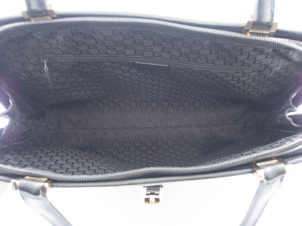 GUCCI（グッチ） ジャッキー ハンドバッグ 0021072 レザー ブラック