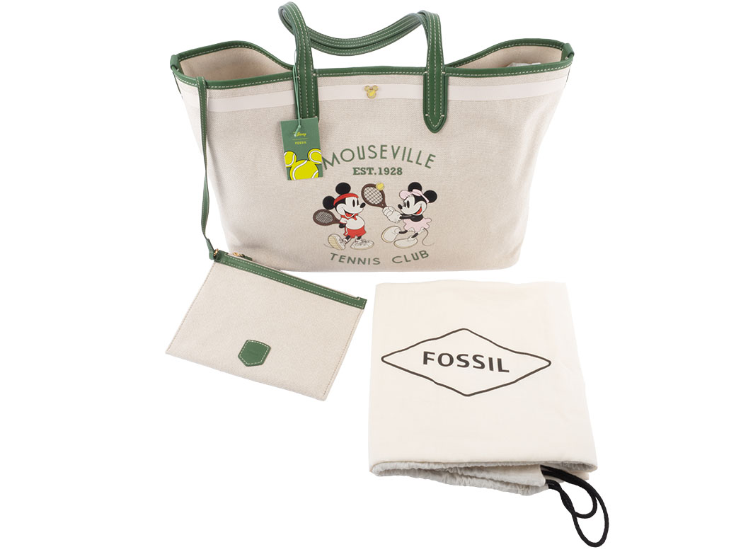 フォッシル ディズニー×フォッシル ミッキーマウス トートバッグ