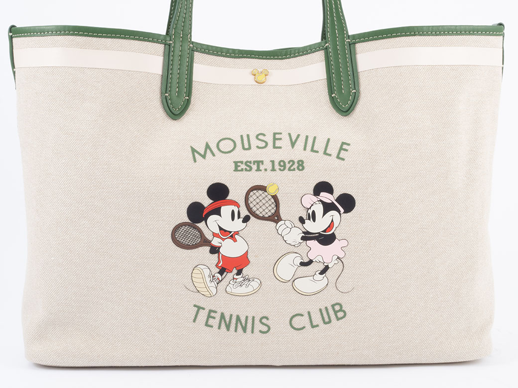 フォッシル ディズニー×フォッシル ミッキーマウス トートバッグ