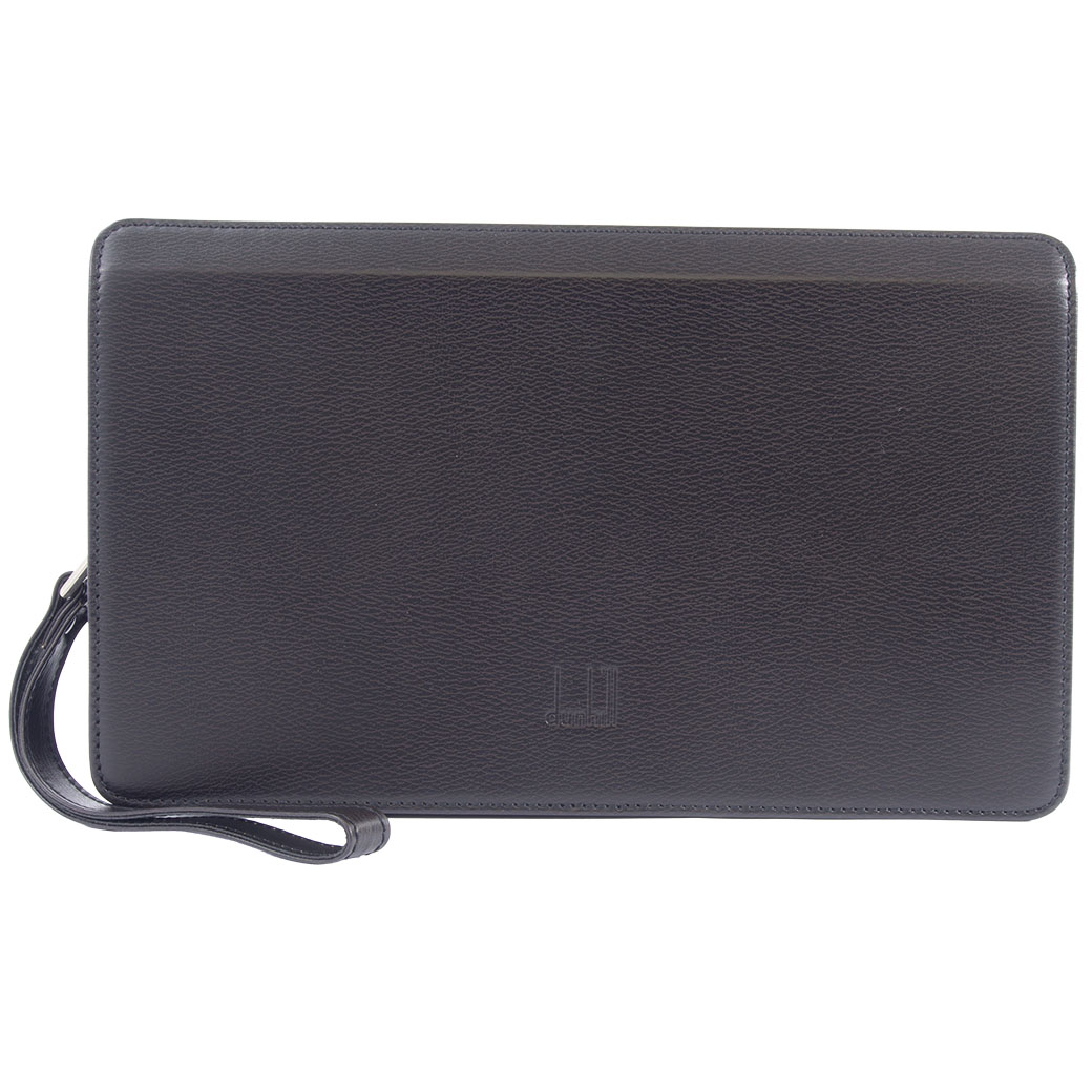 dunhill ダンヒル セカンドバッグ クラッチバッグ オーガナイザー レザー ダンヒル セカンドバッグ クラッチバッグ レザー ブラック