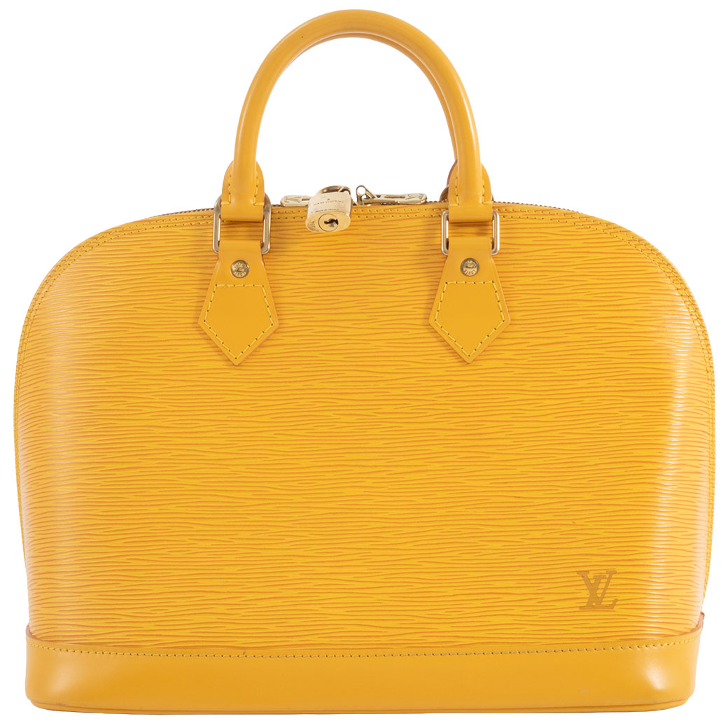 ルイビトンバック　エピ　イエロー アルマ（LOUIS VUITTON） ルイ ヴィトン バッグ 中古 エピ アルマ PM