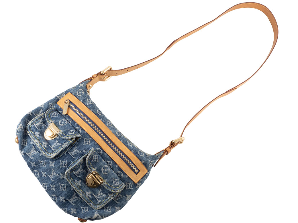 Louis Vuitton デニムバギーPMバック 廃盤品・入手困難・希少価値品 中古・古着通販】LOUIS VUITTON (ルイ ヴィトン) モノグラム・デニム