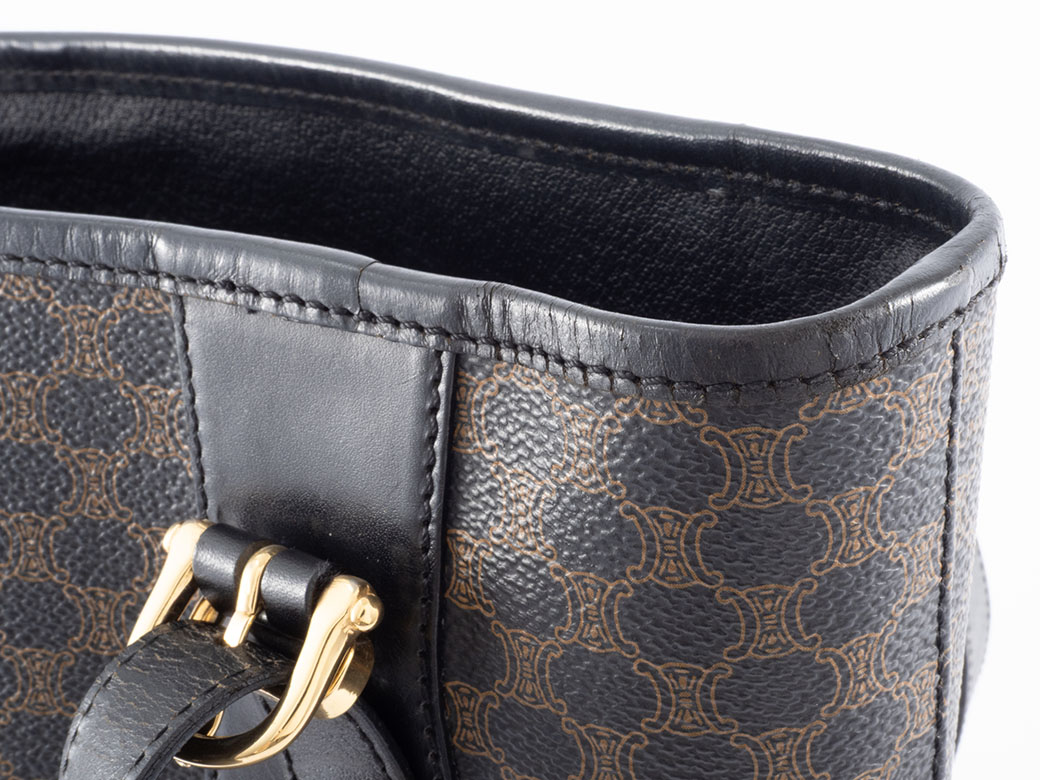 CELINE（セリーヌ） バッグ 中古 トートバッグ マカダム ブラック