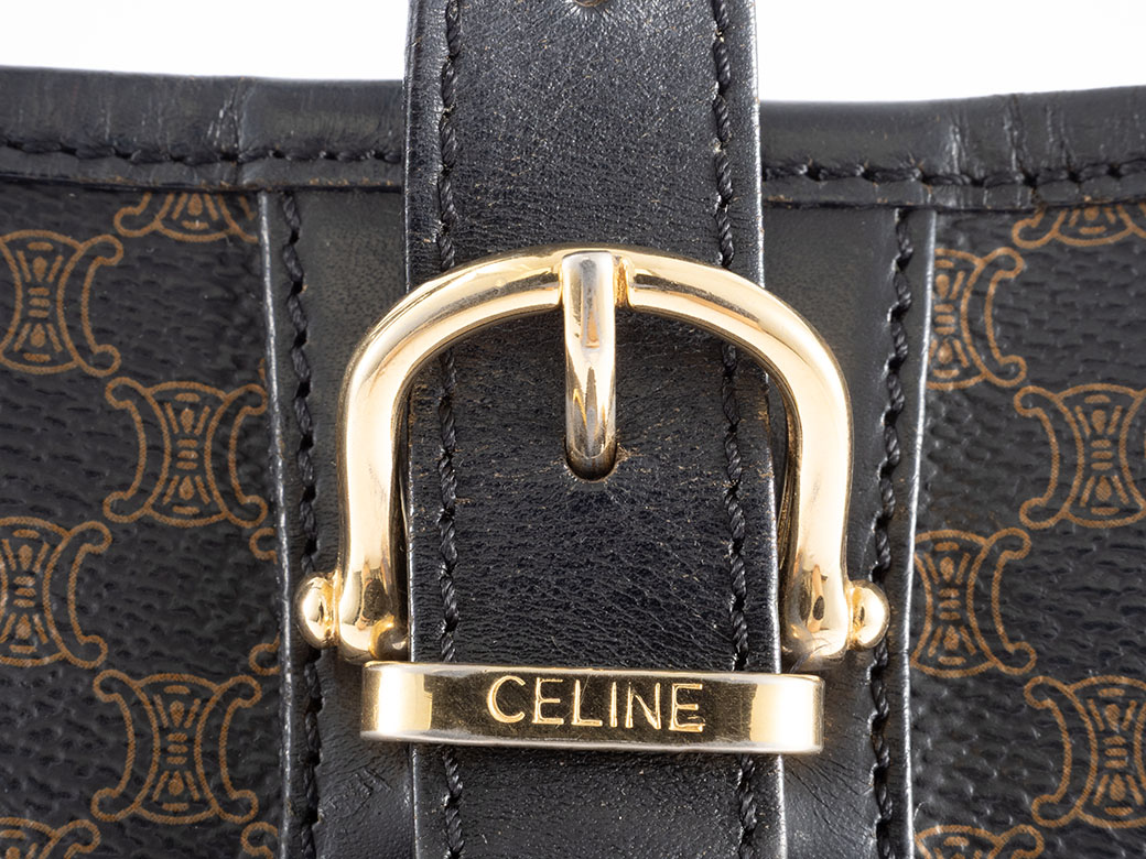 CELINE（セリーヌ） バッグ 中古 トートバッグ マカダム ブラック