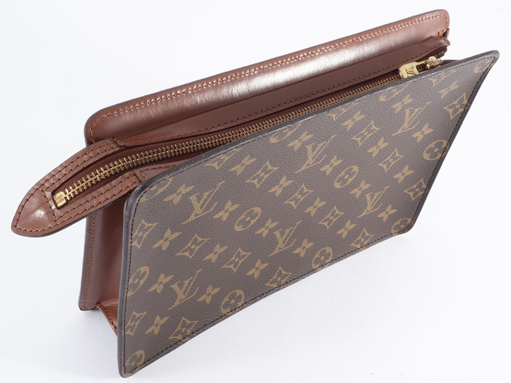 ポシェット・オム ルイ ヴィトン バッグ メンズ 中古 モノグラム