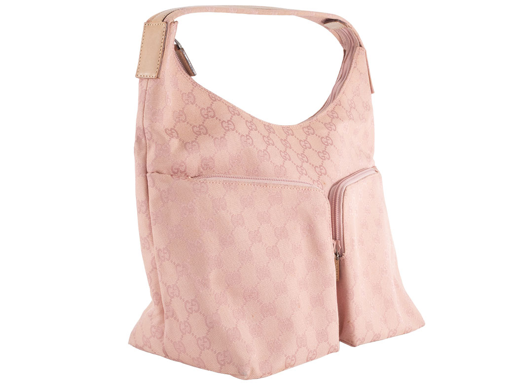 GG グッチ GUCCI バッグ ショルダー 中古 レディース ピンク