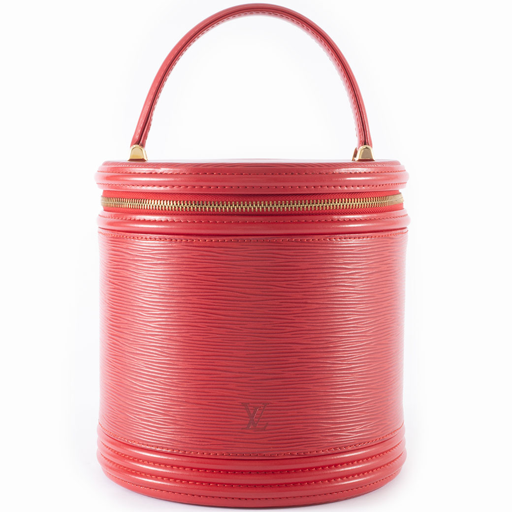 ルイヴィトンバニティバッグ　エピ LOUIS VUITTON ルイヴィトン エピ カンヌ ハンドバッグ ブラック