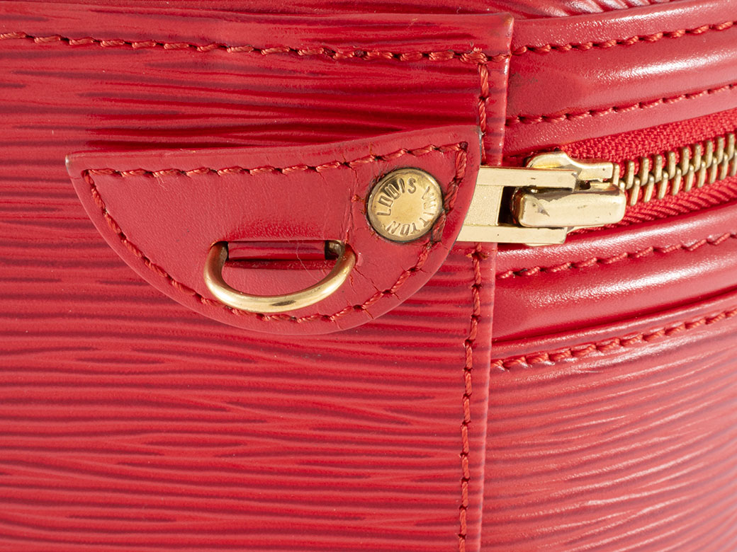 ルイヴィトンバニティバッグ　エピ LOUIS VUITTON ルイヴィトン エピ カンヌ ハンドバッグ ブラック