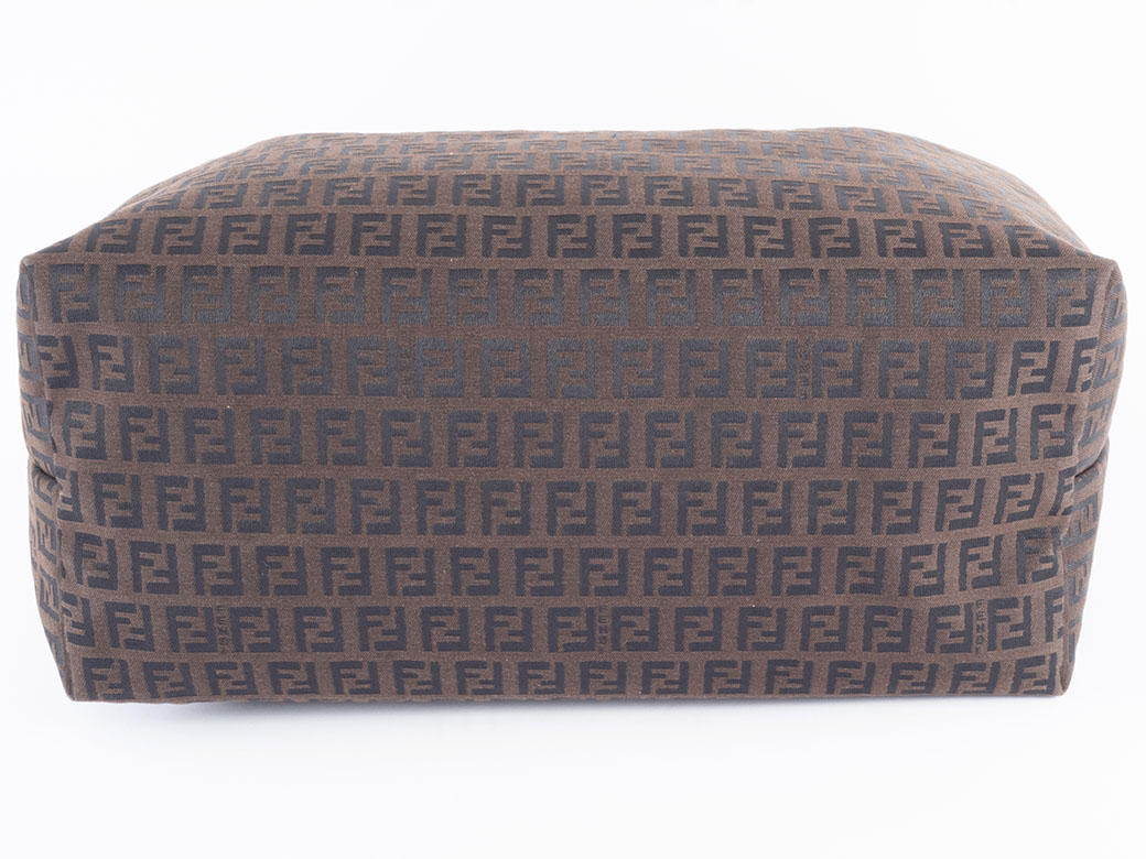 FENDI（フェンディ） ズッカ トートバッグ 8BH005 キャンバスxレザー