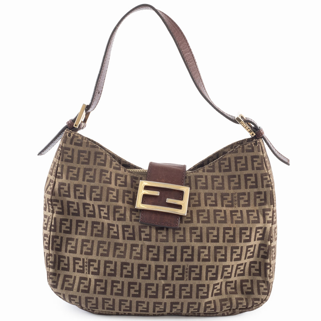 FENDI（フェンディ） ズッカ ショルダーバッグ 8BR036 キャンバスx