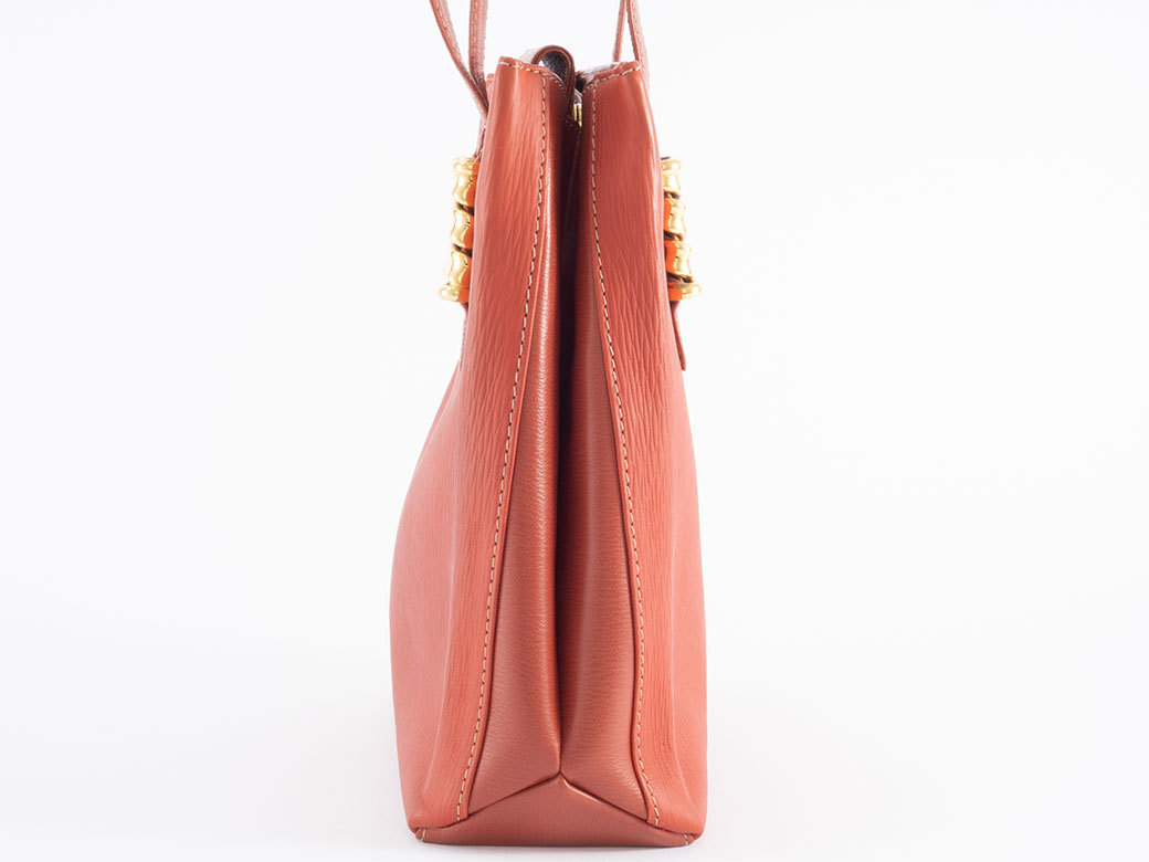 LOEWE（ロエベ） ベラスケス ショルダーバッグ レザー オレンジ