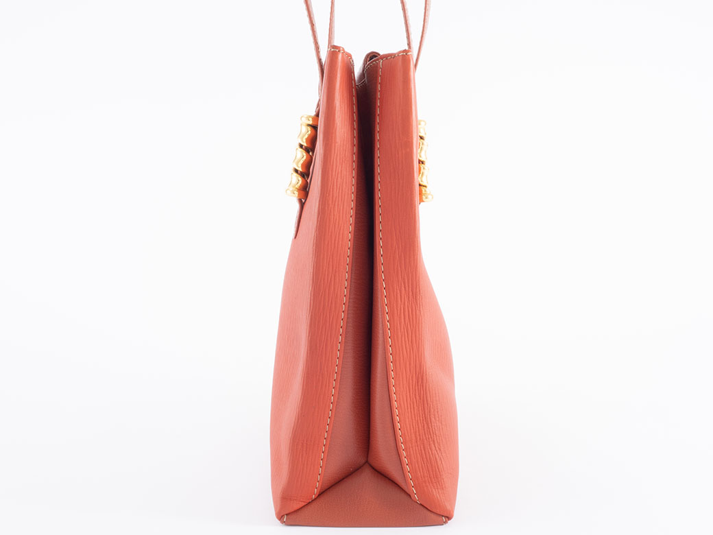 LOEWE（ロエベ） ベラスケス ショルダーバッグ レザー オレンジ 