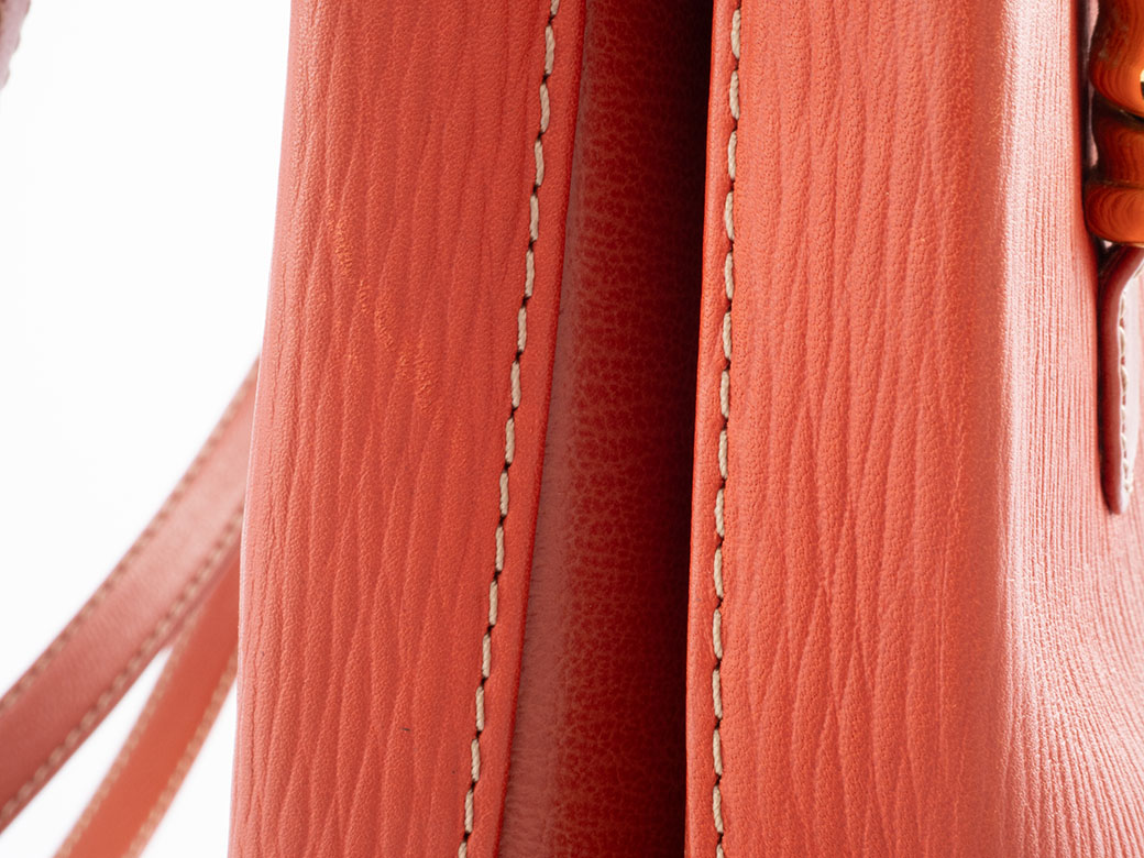 LOEWE（ロエベ） ベラスケス ショルダーバッグ レザー オレンジ