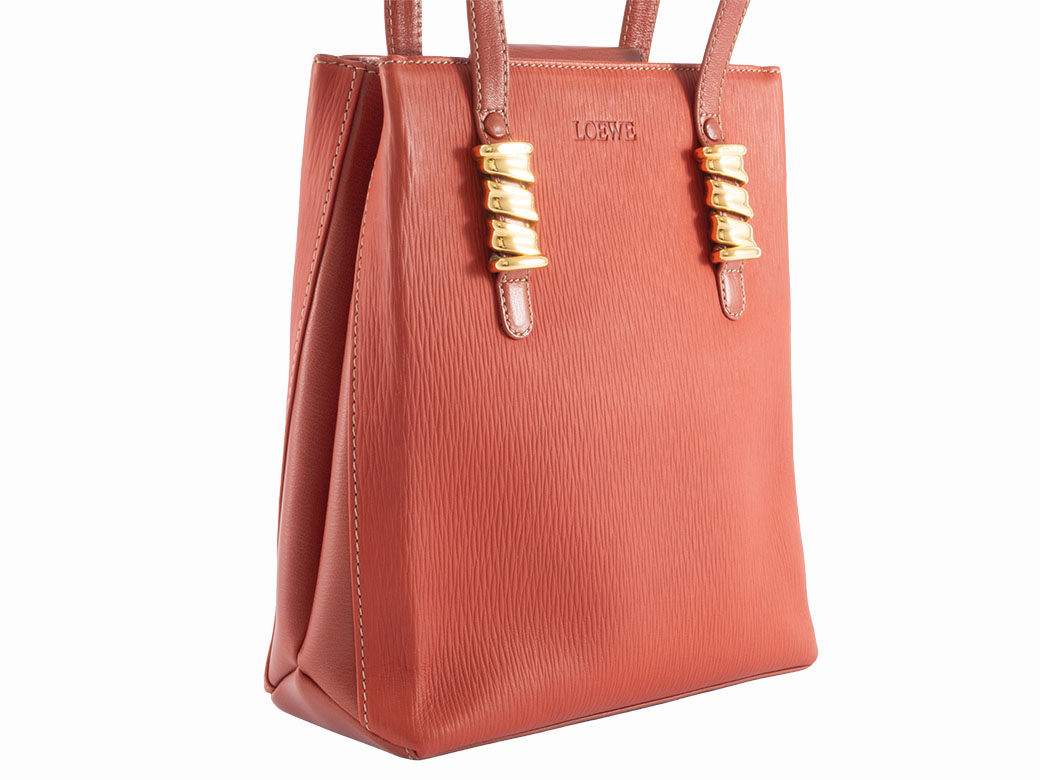 LOEWE（ロエベ） ベラスケス ショルダーバッグ レザー オレンジ