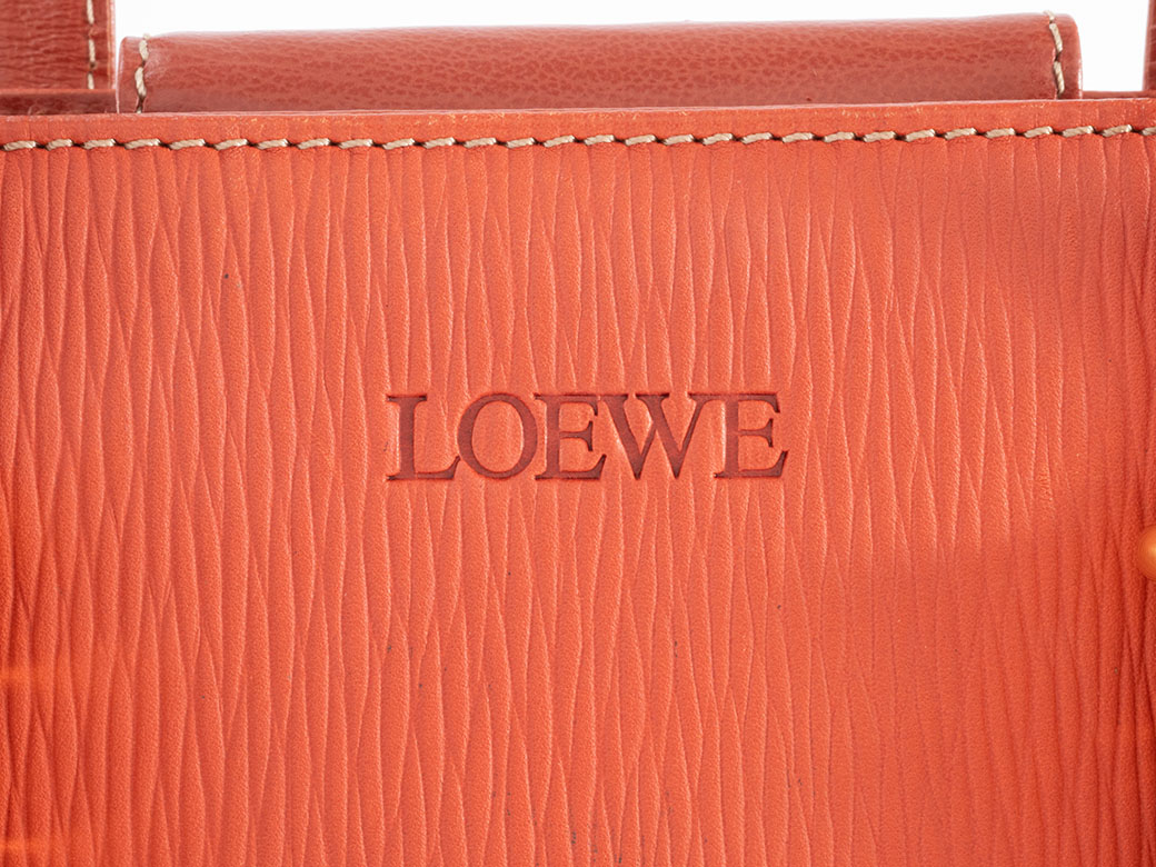 LOEWE（ロエベ） ベラスケス ショルダーバッグ レザー オレンジ