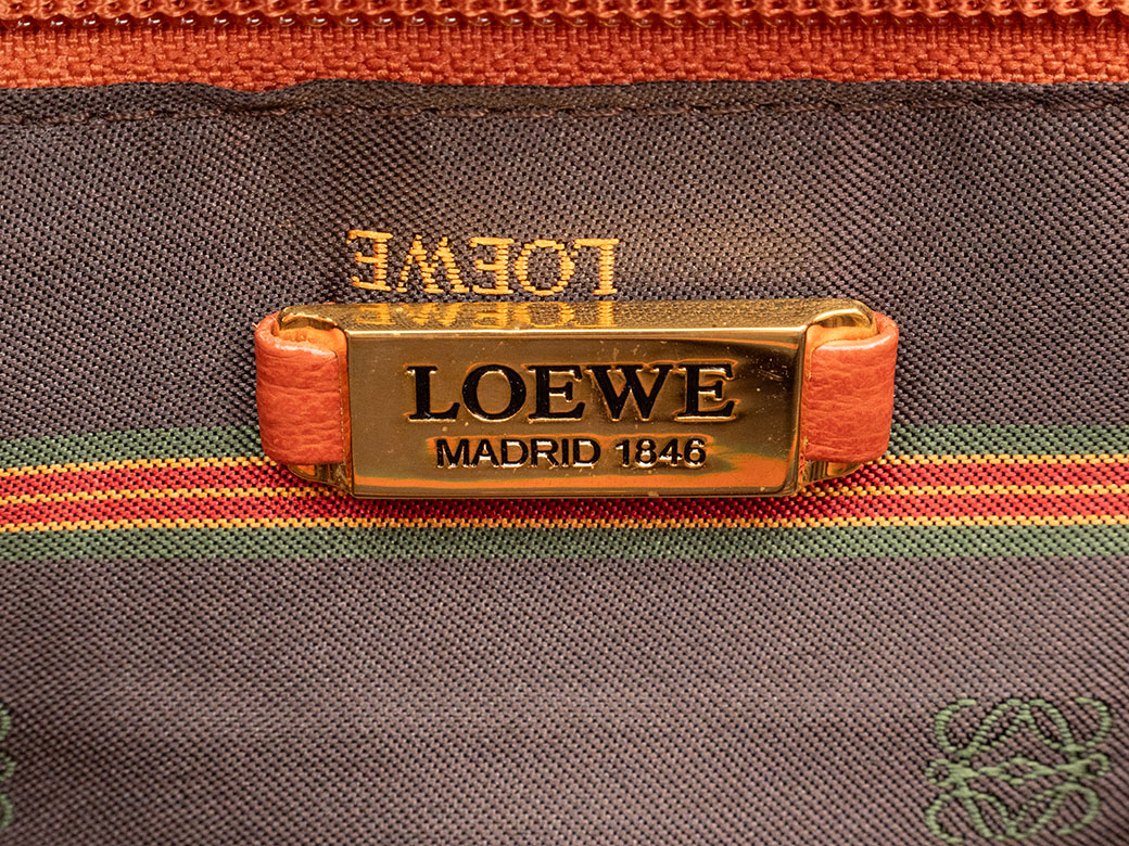 LOEWE（ロエベ） ベラスケス ショルダーバッグ レザー オレンジ