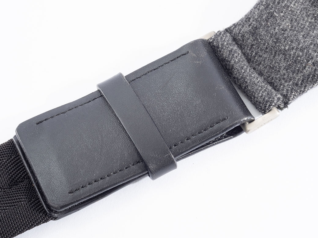 PRADA（プラダ） ウール メッセンジャー ショルダーバッグ V314 グレー