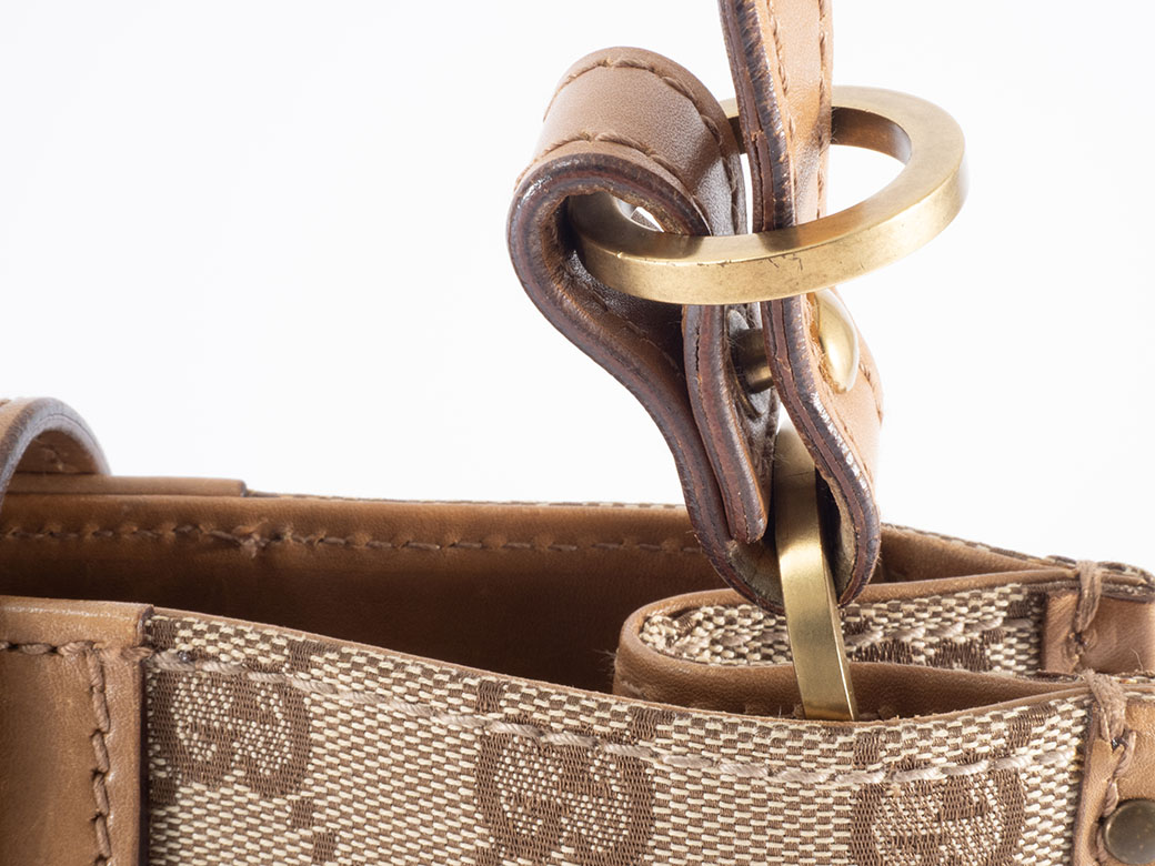 GG グッチ GUCCI バッグ ショルダー 中古 レディース キャンバス