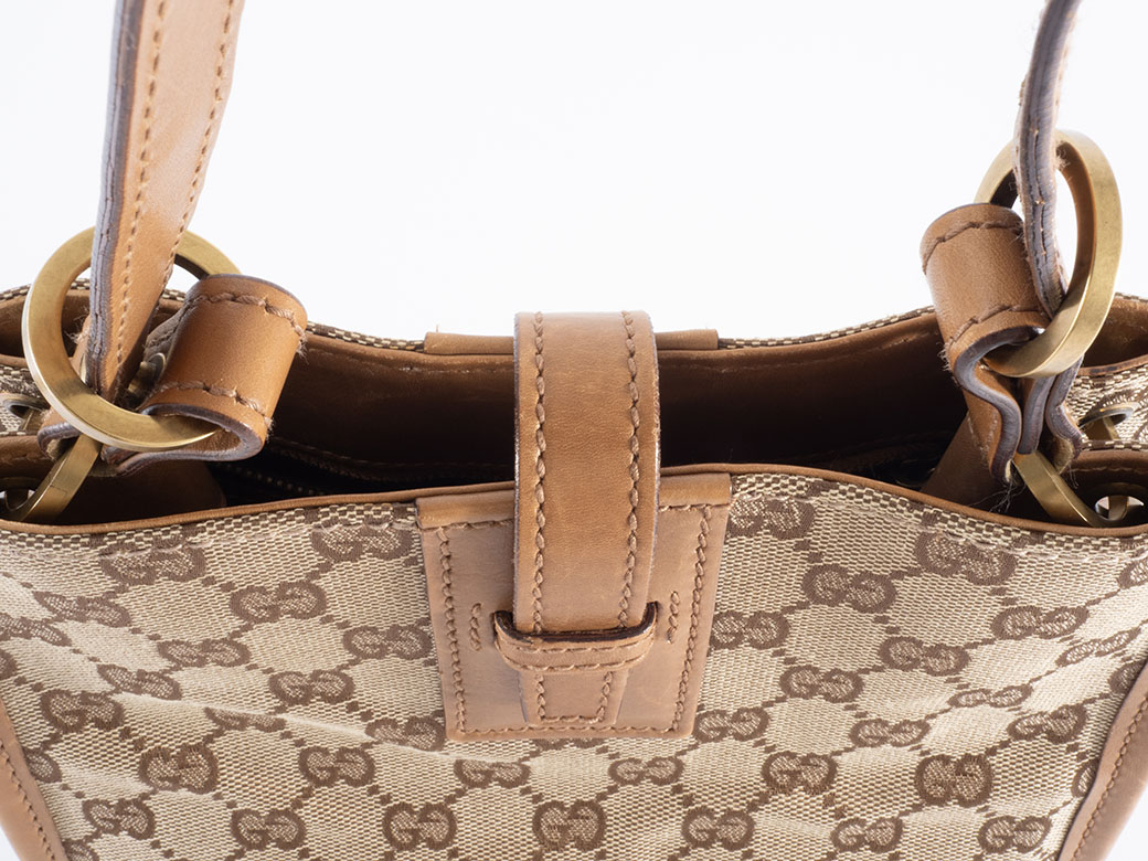 GG グッチ GUCCI バッグ ショルダー 中古 レディース キャンバス