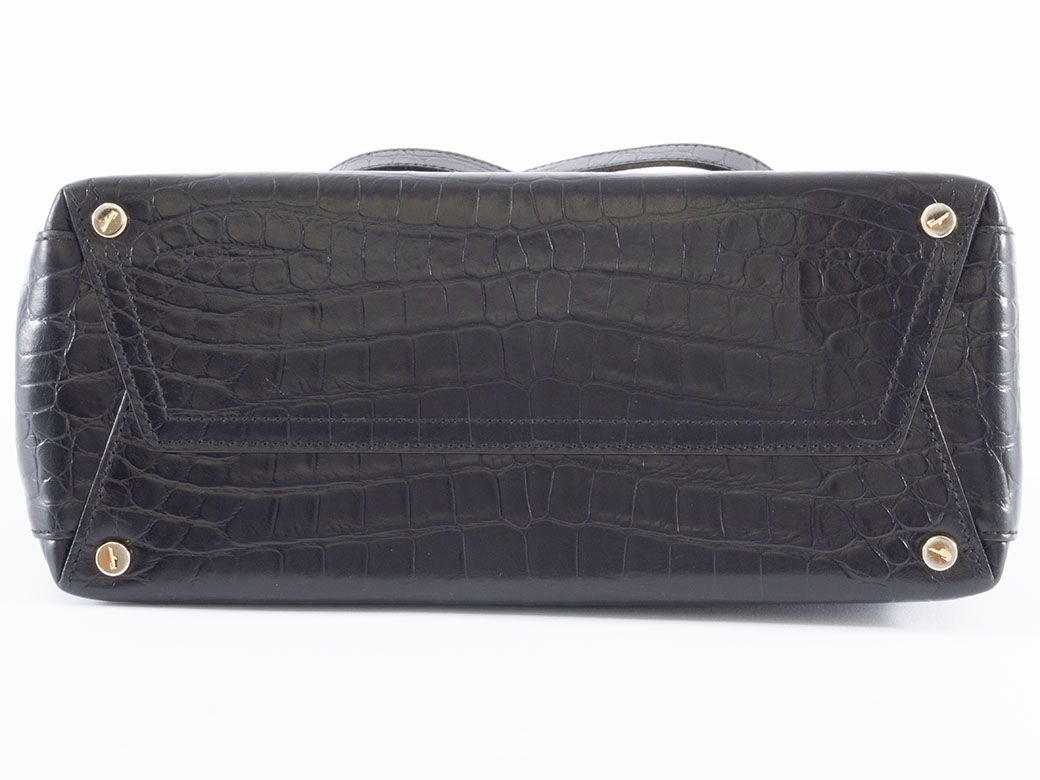 FERRAGAMO（フェラガモ） サルヴァトーレ クロコ型押し ヴァラ 2WAY  