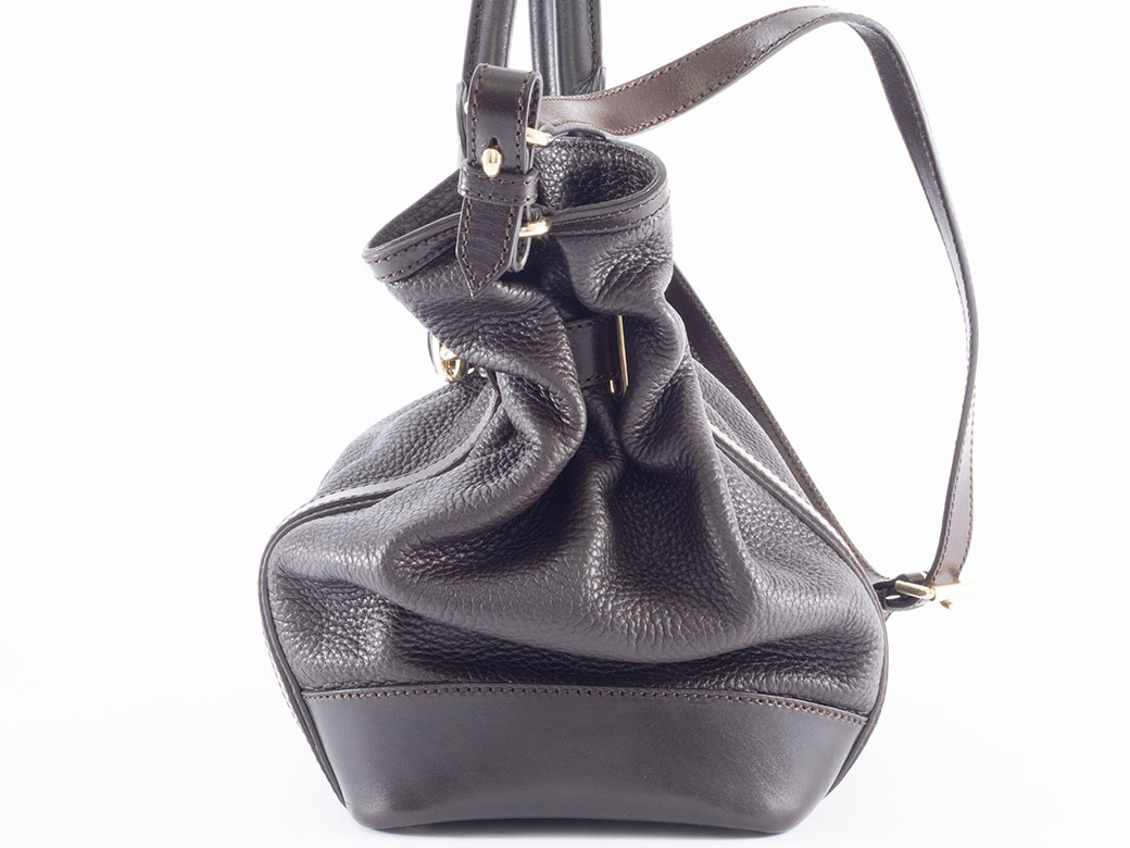 BURBERRY（バーバリー） レザー 2WAY ハンドバッグ 3801215 ブラウン