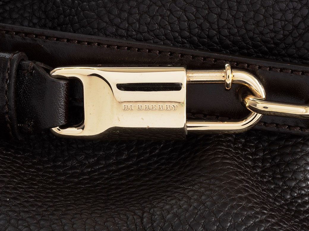 BURBERRY（バーバリー） レザー 2WAY ハンドバッグ 3801215 ブラウン