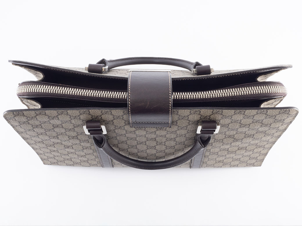 GG グッチ GUCCI バッグ 中古 ブリーフケース GGスプリーム ビジネス