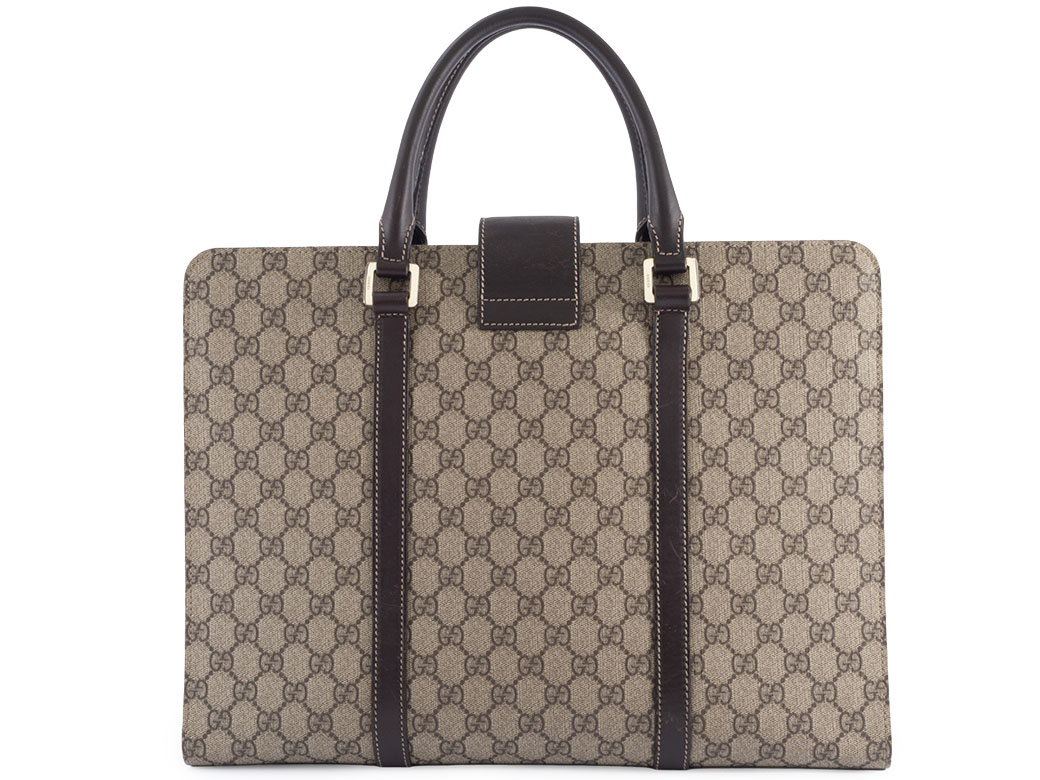 GG グッチ GUCCI バッグ 中古 ブリーフケース GGスプリーム ビジネス