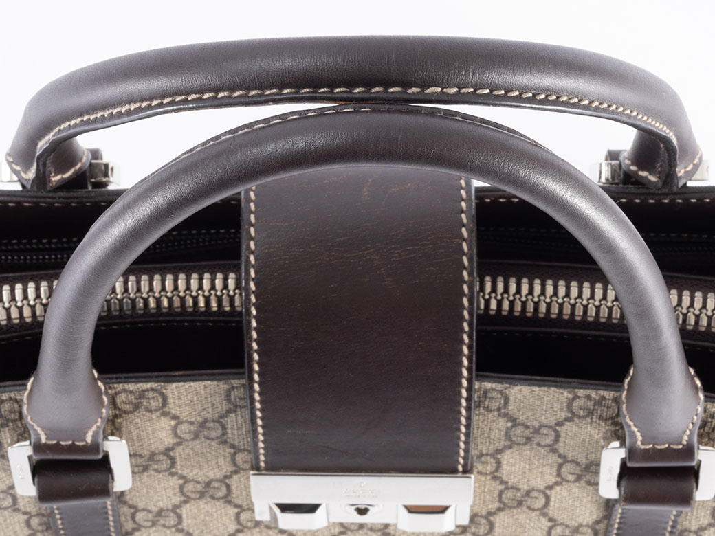 GG グッチ GUCCI バッグ 中古 ブリーフケース GGスプリーム ビジネス