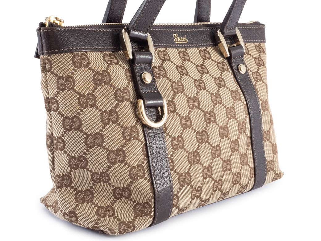 [極　美品]グッチ　GUCCI　ハンドバッグ　総柄　GG柄　ミニトート ✨極美品✨☘️GUCCI☘️✨ミニトートバッグ✨GG柄✨キャンバス
