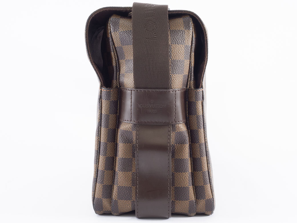 【美品】ルイヴィトン　ナヴィグリオ　ダミエ・エベヌ　ショルダーバッグ LOUIS VUITTON（ルイ・ヴィトン） 【極美品】ルイヴィトン ダミエ