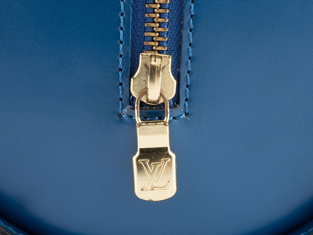 スフロ ルイヴィトン LOUIS VUITTON バッグ 中古 エピ ブルー 円筒型