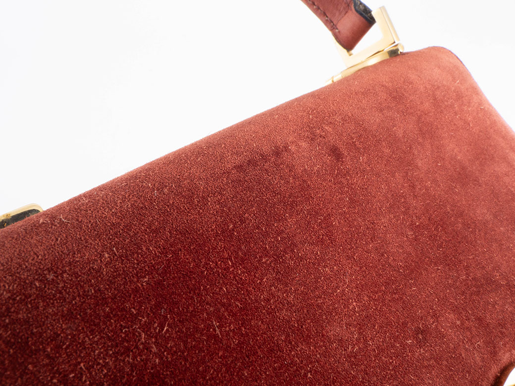 GUCCI（グッチ） バッグ 中古 スエード ハンドバッグ ブラウン