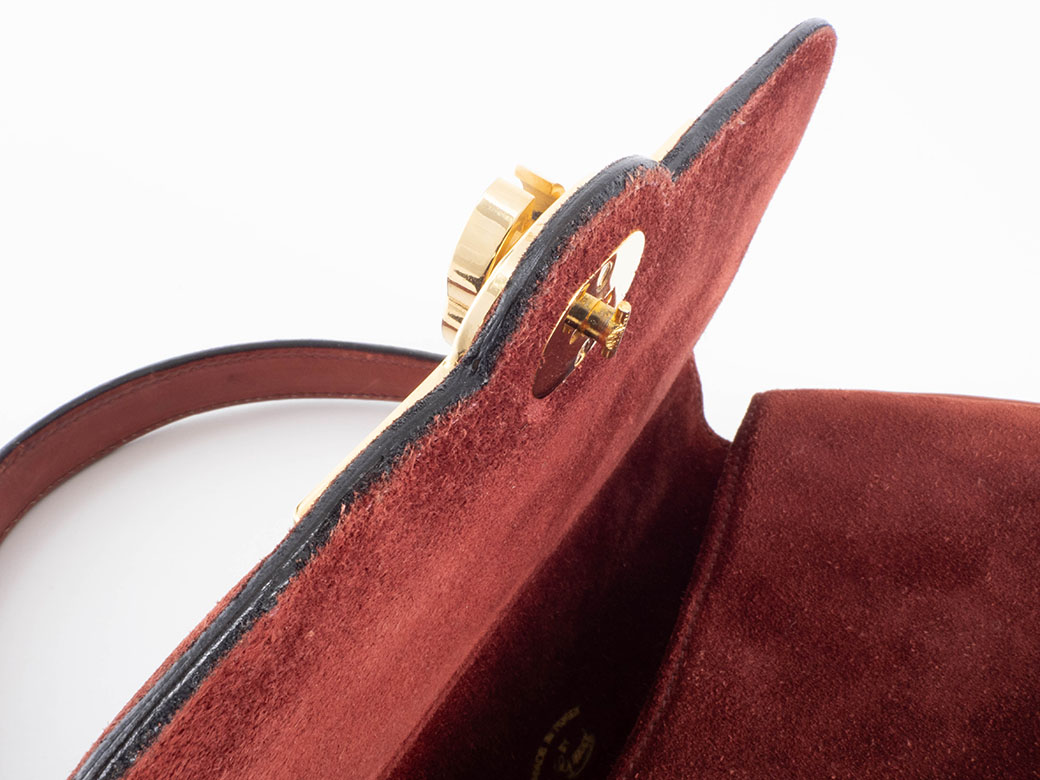 GUCCI（グッチ） バッグ 中古 スエード ハンドバッグ ブラウン