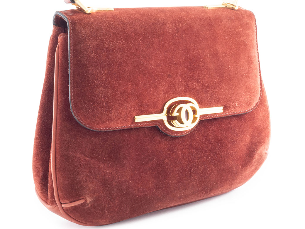 GUCCI（グッチ） バッグ 中古 スエード ハンドバッグ ブラウン