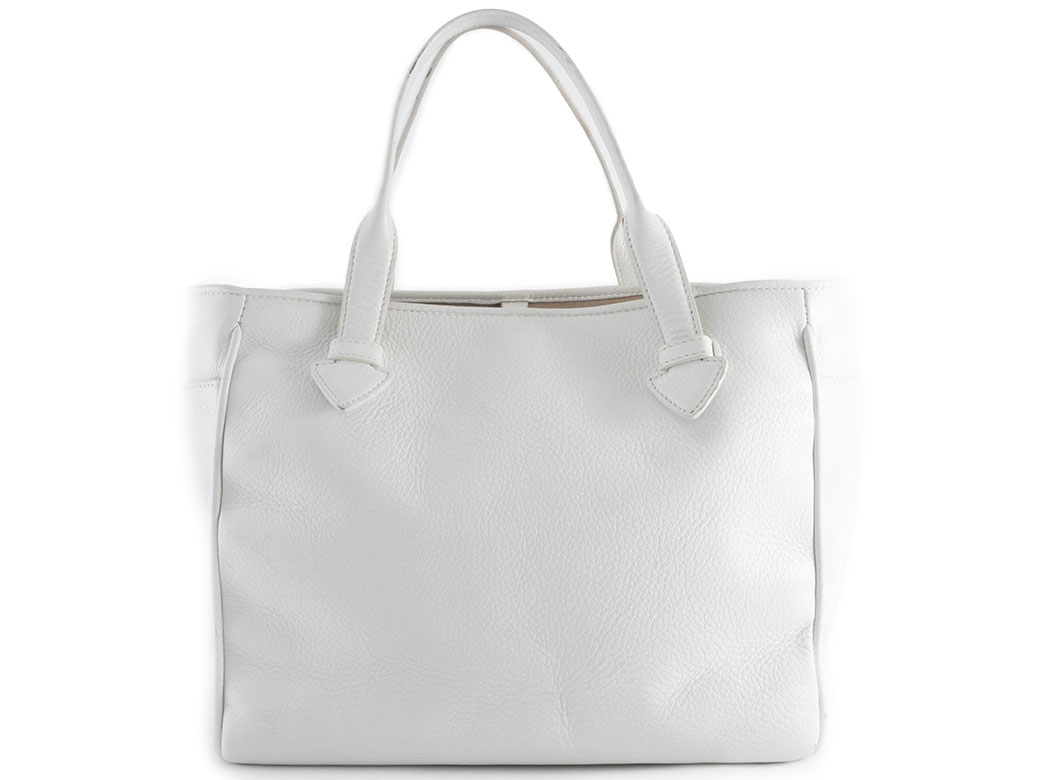 LOEWE（ロエベ） ヘリテージ トートバッグ 290811 レザー ホワイト