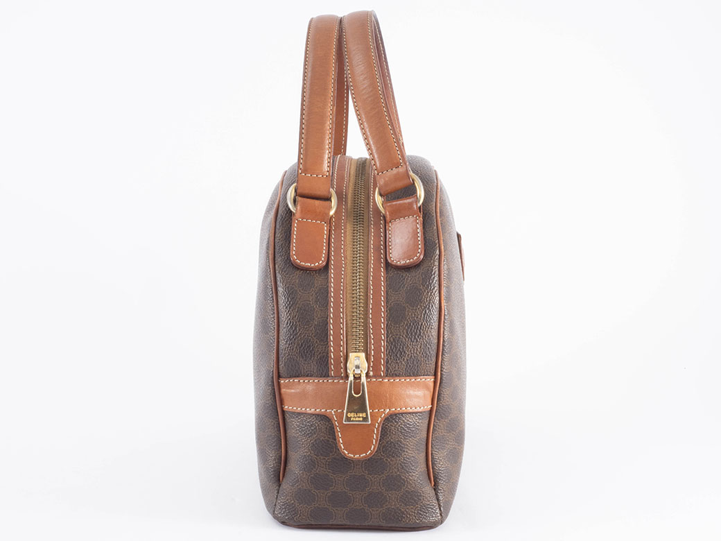 CELINE（セリーヌ） バッグ 中古 マカダム ハンドバッグ MC97 ブラウン