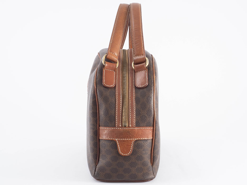 CELINE（セリーヌ） バッグ 中古 マカダム ハンドバッグ MC97 ブラウン