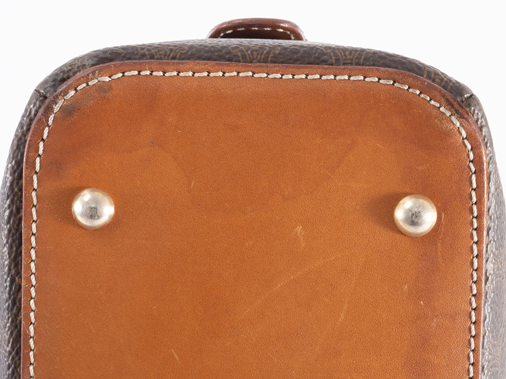 CELINE（セリーヌ） バッグ 中古 マカダム ハンドバッグ MC97 ブラウン