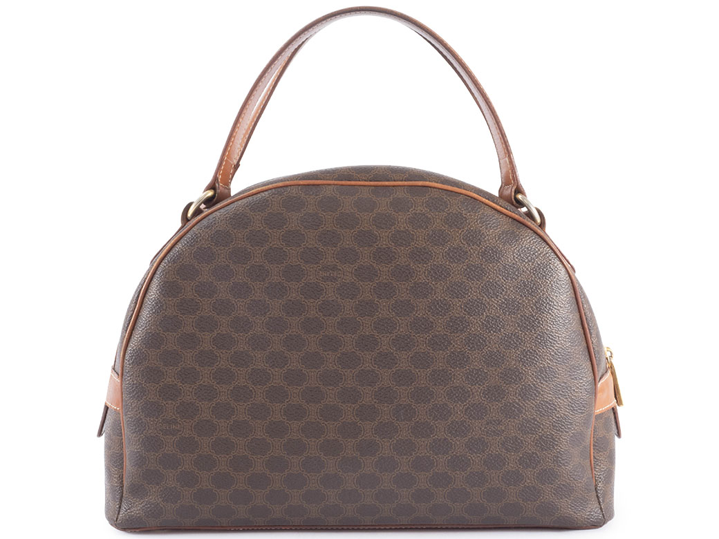 CELINE（セリーヌ） バッグ 中古 マカダム ハンドバッグ MC97 ブラウン