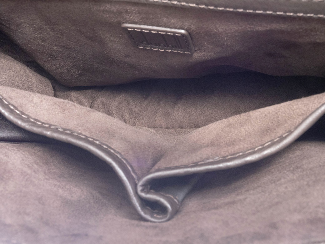 dunhill（ダンヒル） WINDSOR フラップ ショルダーバッグ L3N760B PVCx