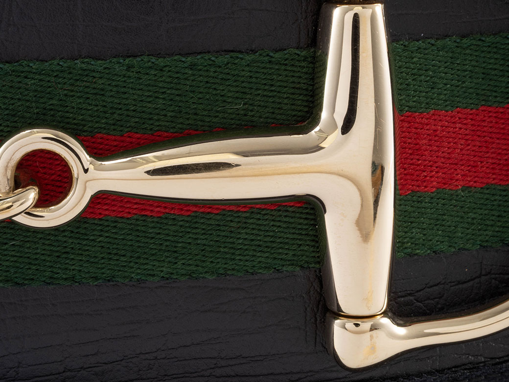 GUCCI（グッチ） バッグ 緑 赤 中古 トート レディース ホースビット