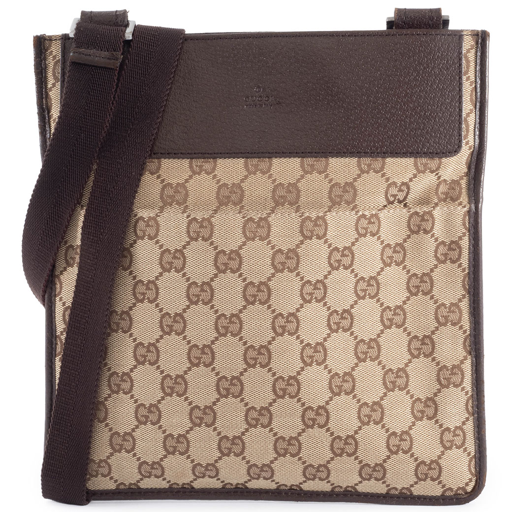 グッチ GUCCI GGキャンバス ショルダーバッグ バッグ キャンバス レザー レディース ベージュ系 / ブラウン系 27639 【中古】 GG グッチ GUCCI バッグ ショルダー 中古 レディース キャンバス