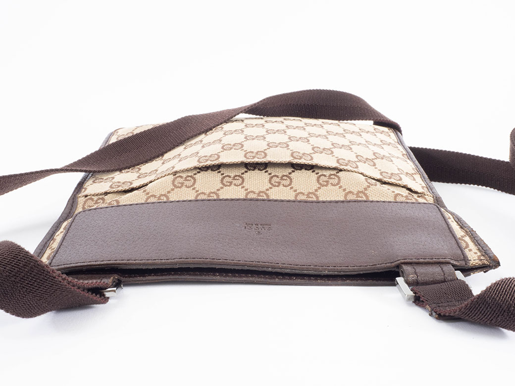 グッチ GUCCI ショルダーバッグ GGスプリームキャンバス ブラウン レディース 678131 送料無料【中古】 h31150a GG グッチ バッグ ショルダー レディース 中古 GGキャンバス レザー