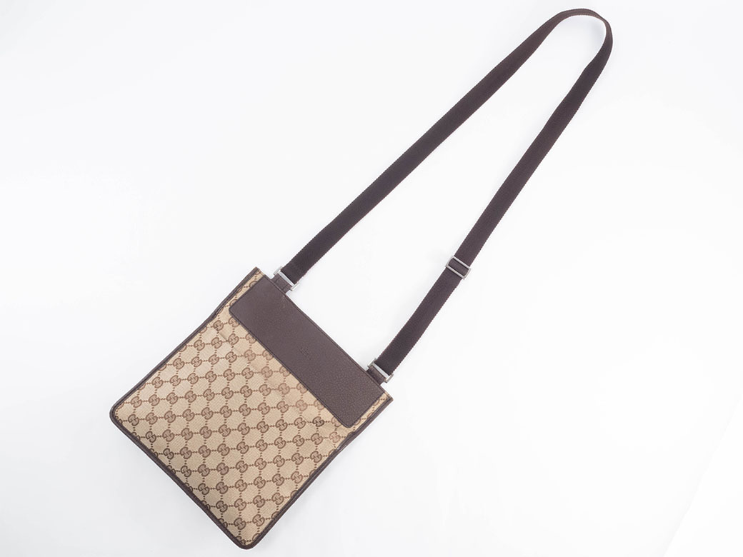 GG グッチ GUCCI バッグ ショルダー 中古 レディース キャンバス