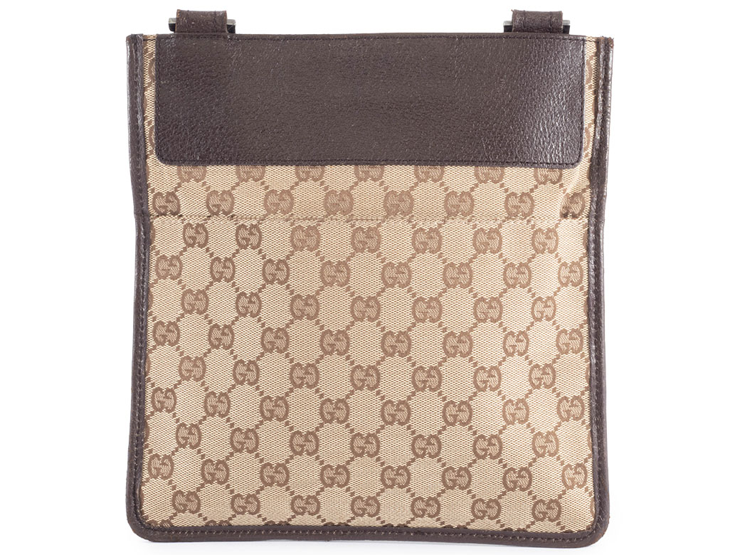 グッチ GUCCI ショルダーバッグ バッグ キャンバス レザー レディース ブラウン系 264219 【中古】 GUCCI - グッチ GUCCI ショルダーバッグ バッグ キャンバス レザー