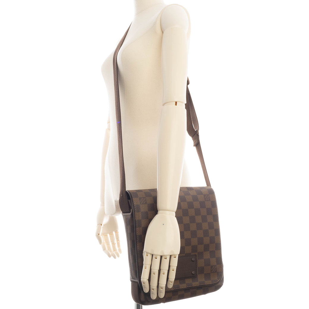 ルイヴィトン LOUIS VUITTON バッグ 中古 ダミエ エベヌ ブルックリン